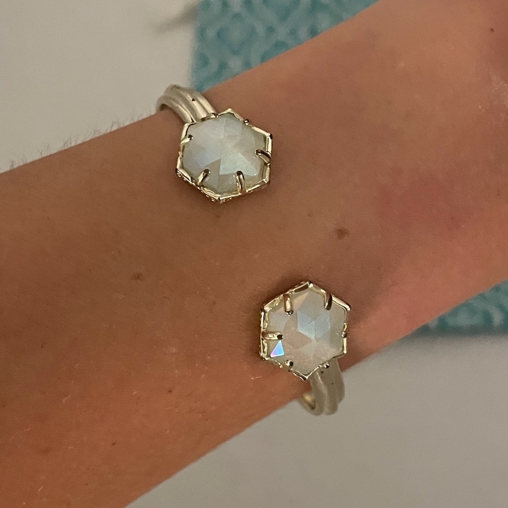 Kendra Scott Iridescent Slate Arden Bracelet